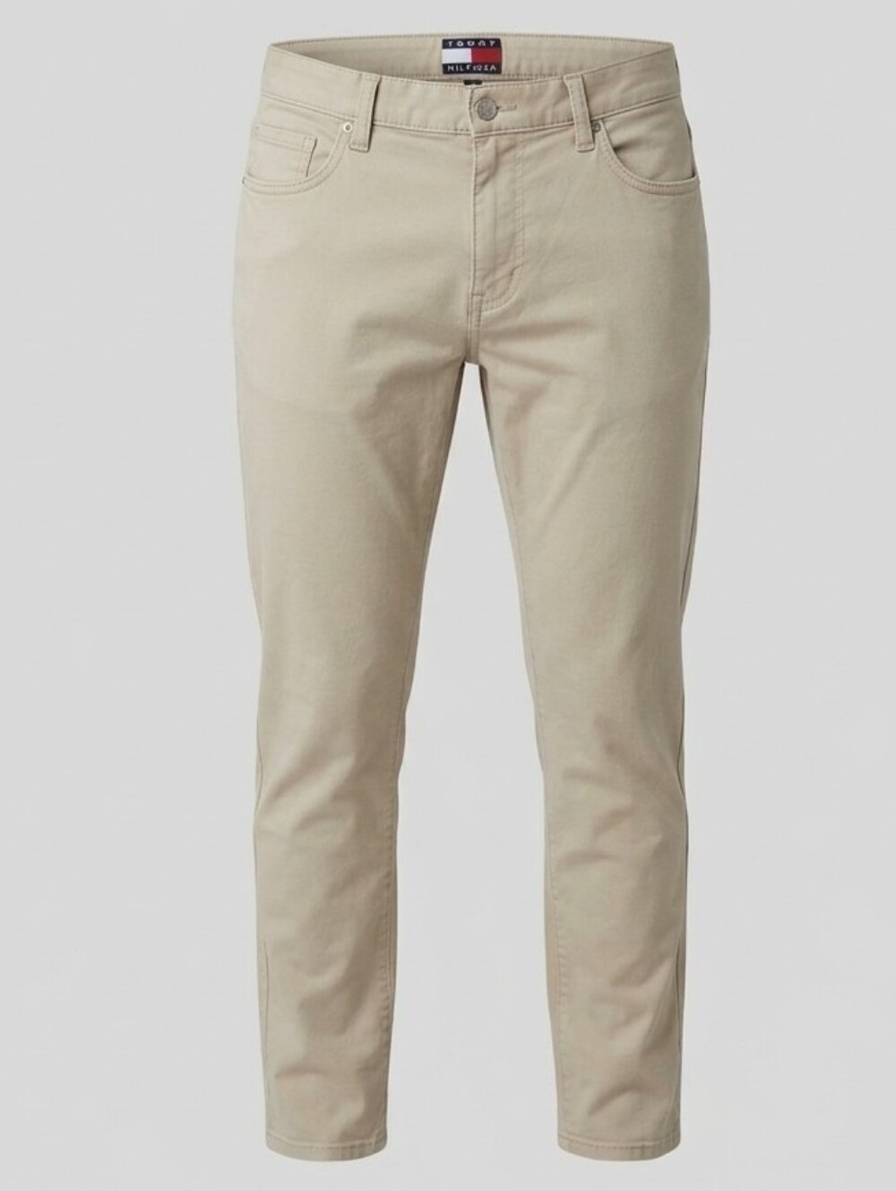 Tommy Hilfiger Men's Light Khaki Slim Chinos Pants 36x30